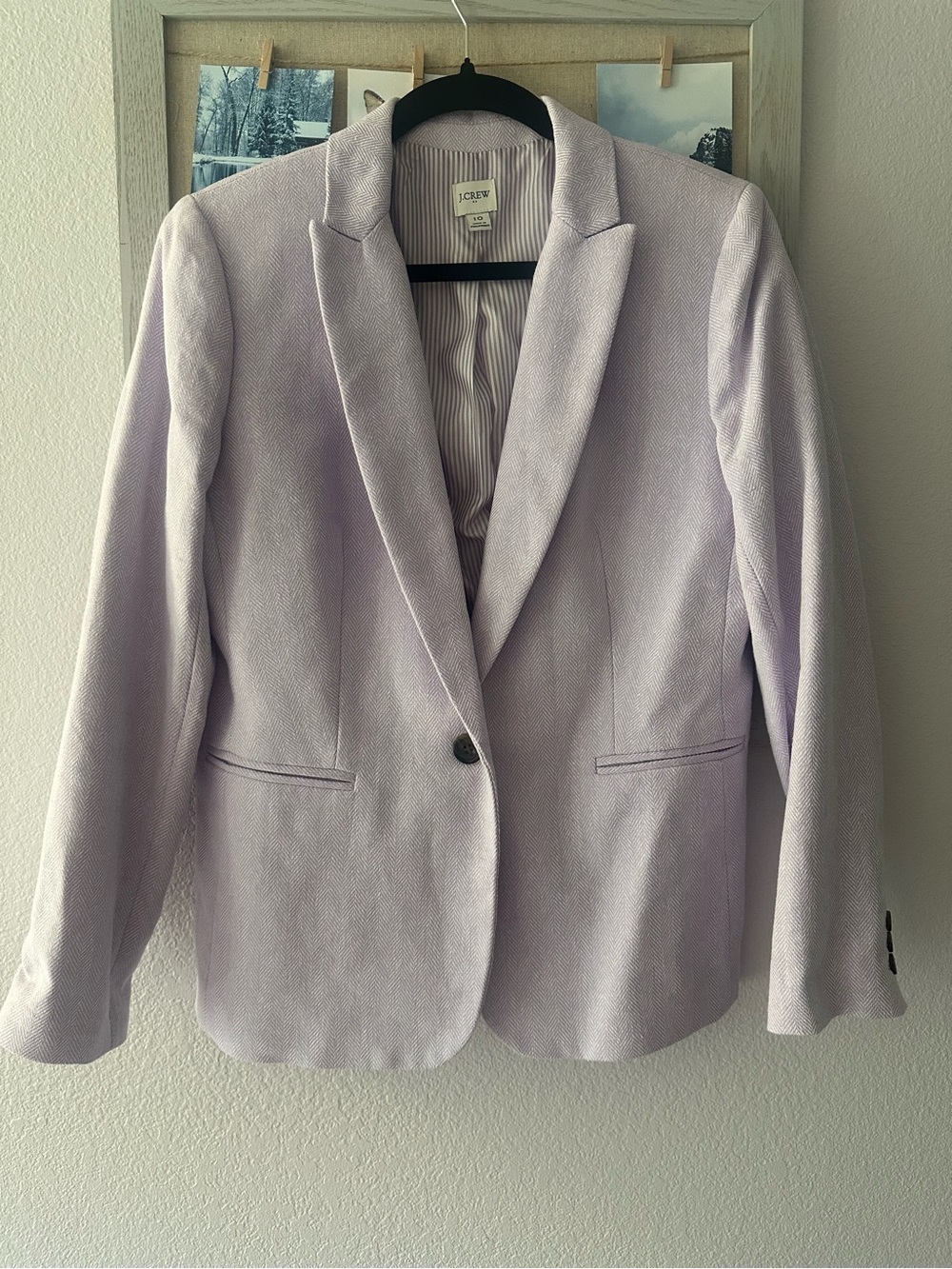 J. Crew Lilac Women's Blazer